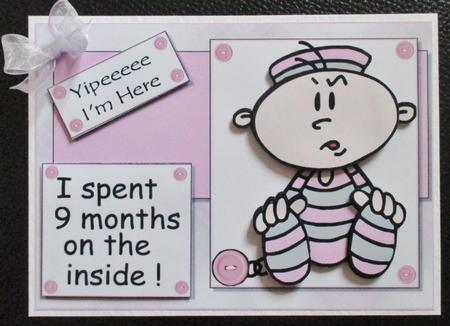 Yipeee She's Here by Davina Rundle