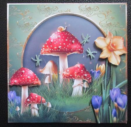 Spring Shrooms by Davina Rundle