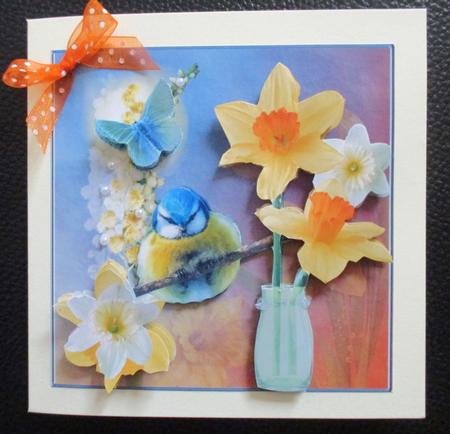 Spring Daffodiles Sweetness Mini Kit by Davina Rundle