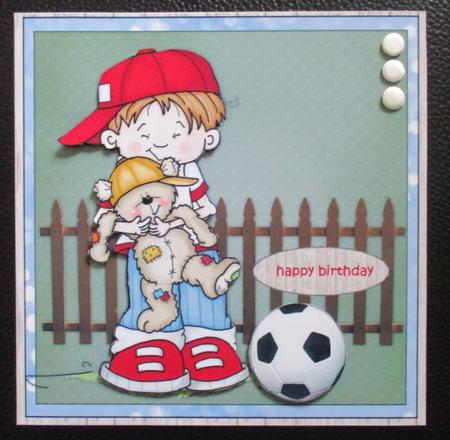 Birthday Boy Quick Card by Davina Rundle