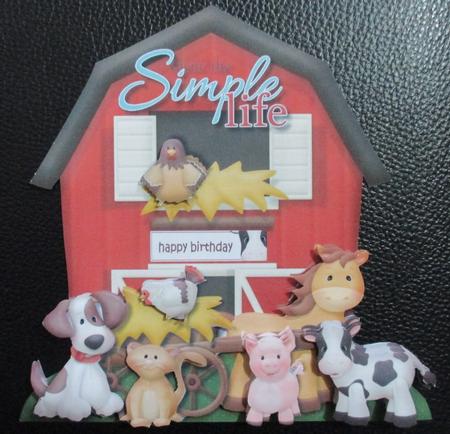 Livin' the Simple Life Shaped Card Mini Kit by Davina Rundle