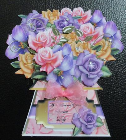 Hand-tied Bouquet - Spring Blooms - Mini Kit by Davina Rundle