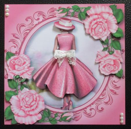 Pink Rose Elegance by Davina Rundle