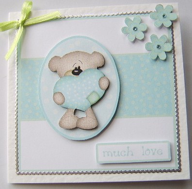 Much Love Quick Card by Davina Rundle