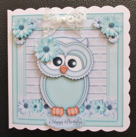 Birthday Ollie 2 Mini Kit. Birthday/mother's Day by Davina Rundle