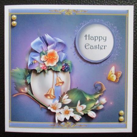 Easter Egg, Bells & Butterfly by Davina Rundle