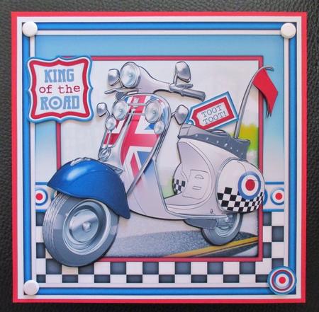 Mod Squad Scooter Four Sheet Mini Kit by Davina Rundle