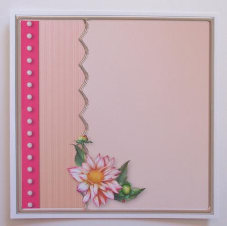 Summer Dahlias Insert by Davina Rundle