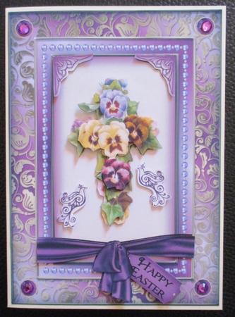 Pansy Cross Sbs by Davina Rundle