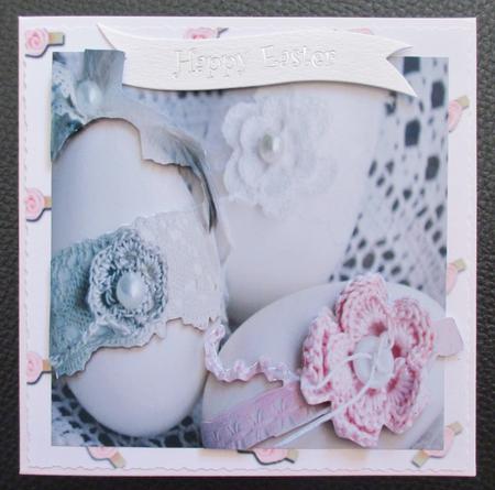 Ribbon Rose Backing Paper by Davina Rundle