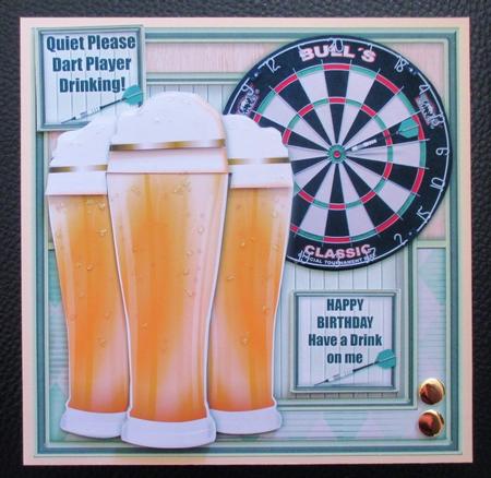 Eat Sleep Darts by Davina Rundle