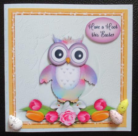 Easter Owl by Davina Rundle
