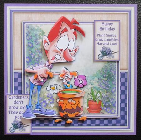 Gardeners Don't Grow Old They Go to Pot by Davina Rundle
