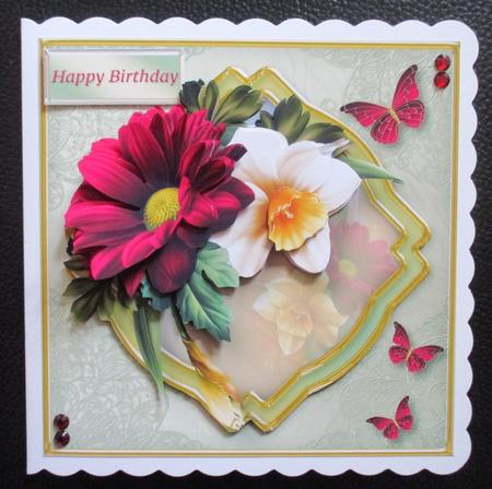 Beauty of Spring Layered Card Mini Kit by Davina Rundle