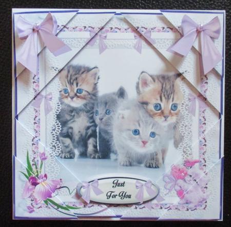 Curious Kittens Mini Kit by Davina Rundle