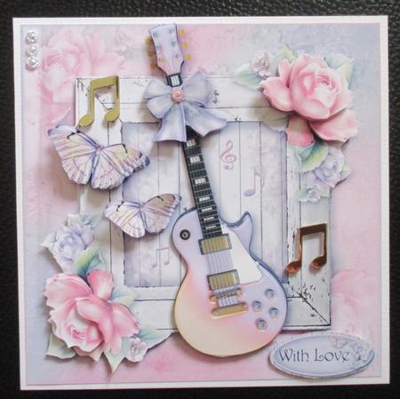 Shadow Box - the Guitar by Davina Rundle