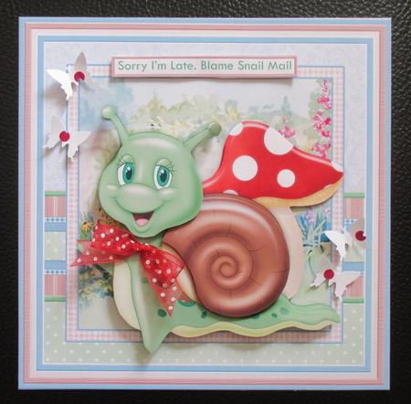 What's the Rush Humorous All Occasions Decoupage Mini Kit by Davina Rundle