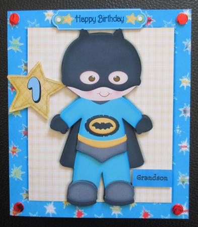 Batman Super Hero 1-6 8x8 Mini Kit by Davina Rundle