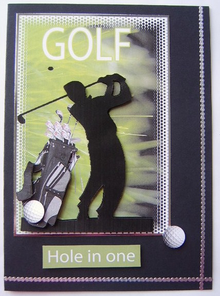 Golf Hole in One by Davina Rundle