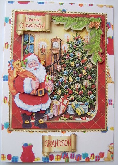 Christmas Surprise! - 3D Frame Single Sheet Kit by Davina Rundle