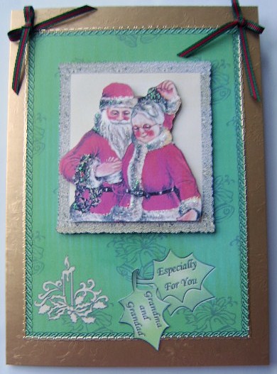 Mr and Mrs Claus for the Grandparents by Davina Rundle
