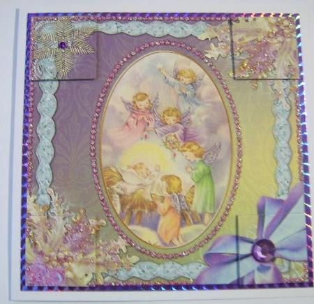 Guardian Angels Ice 8inch Picture Sheet by Davina Rundle
