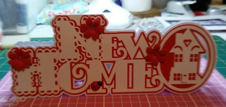 Scalloped Layered New Home Card by Dawn Cook