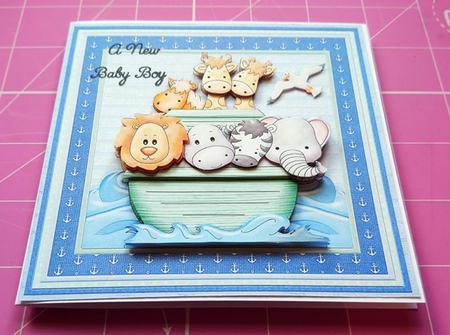 Animal Ark Birthday Ages Baby Christening Boy Mini Kit by Dawn Cook