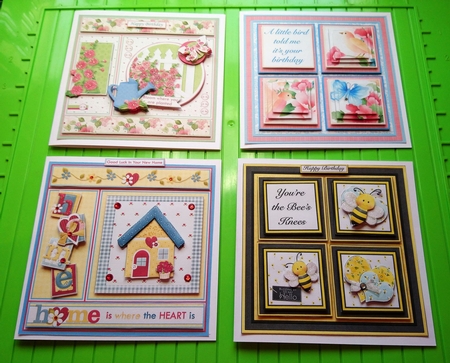 MIXED BUMPER KIT 1 7.5 Decoupage & Inserts Various Occasions by Dawn Cook