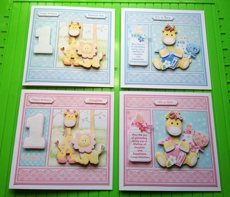 NEW BABY AND TODDLER AGES 7.5 Decoupage & Inserts Bumper Kit by Dawn Cook