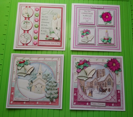 ALL IS CALM CHRISTMAS 7.5 Decoupage Bumper Kit by Dawn Cook