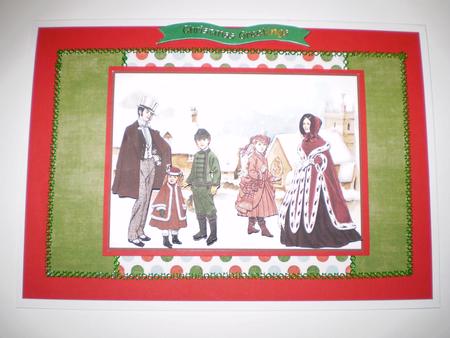 Victorian Family Winter Scene #4 by Dawn Cook