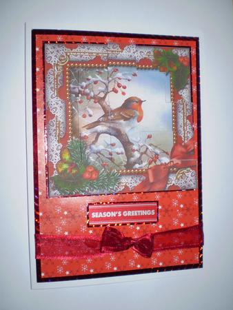 Robin Holly 5inch Square Bottom Castle Stacker by Dawn Cook