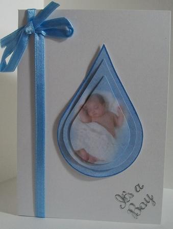Tear Drop Baby Boy by Dawn Figgis
