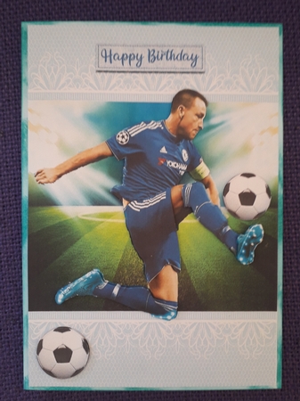 Footballer by Dawn Heath