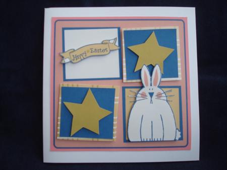 Step by Step Quick Bunny Card, for Easter and Baby Greetings Featured Gallery Photo