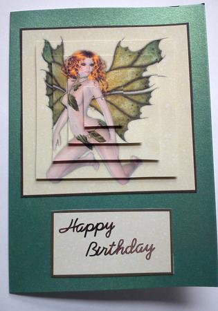 Woodland Fairy Pyramid, Toppers & Text Plate by Dawn Jones