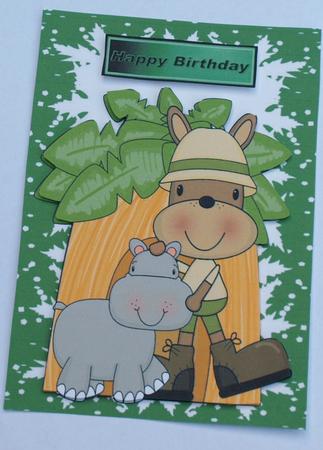 In the Jungle with Hippo by Dawn Jones