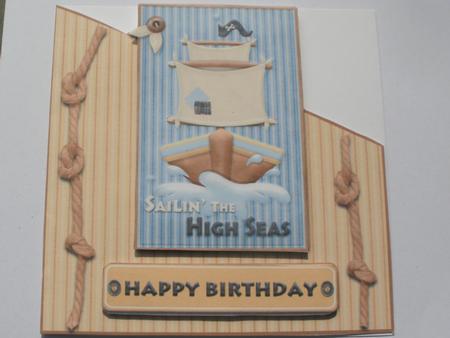 Sorry You're Leaving or Birthday Sailin the Seas by Dawn Jones