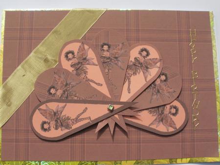 Autumn Fairy Fan Blade by Dawn Jones