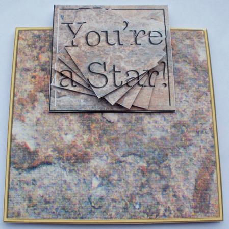 Stone You're a Star! No-hole Over the Edge N Spiral Pyramid by Dawn Jones