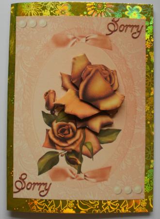 Sorry with Roses 1 by Dawn Jones