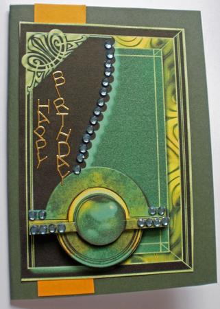Medieval Mystery Card Front 2 by Dawn Jones