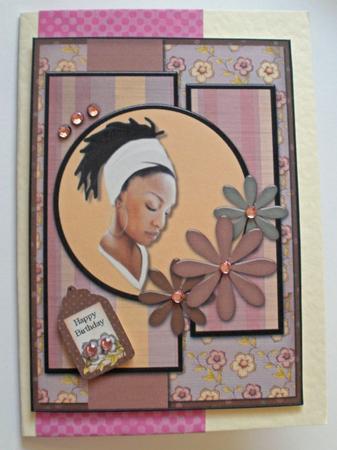 Quiet Reflections Card Topper 2 by Dawn Jones