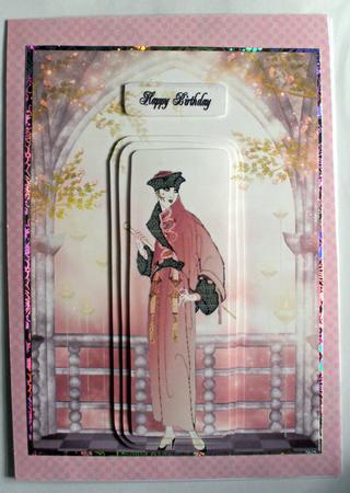 Pink Lady Pryamage by Dawn Jones