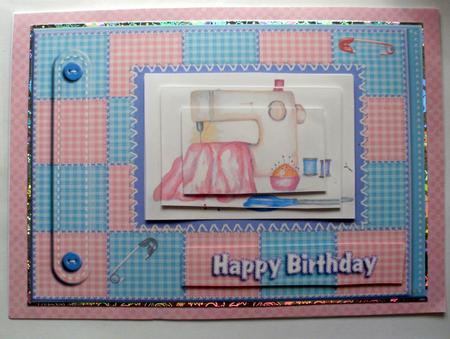 Gingham Needlecase by Dawn Jones