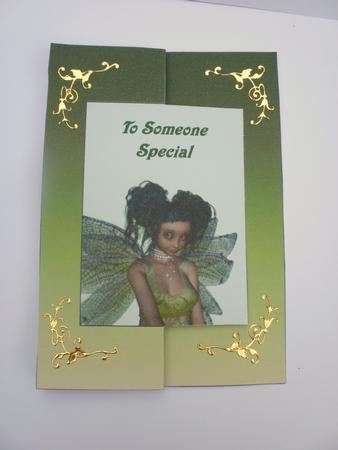 Someone Special Fairy Fold Back by Dawn Jones