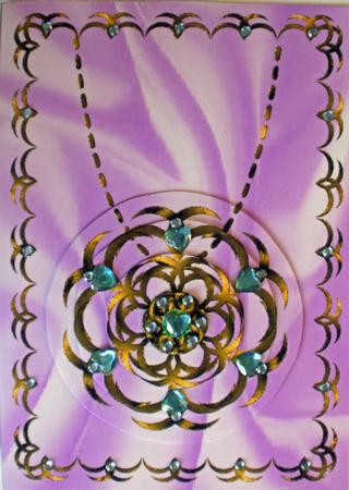 Emerald on Gold by Dawn Jones