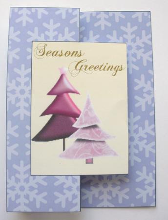 Seasons Greetings Fold Back Sheet by Dawn Jones