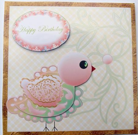 Cutie Bird Birthday/ Easter/ Thank You Topper 5 by Dawn Jones